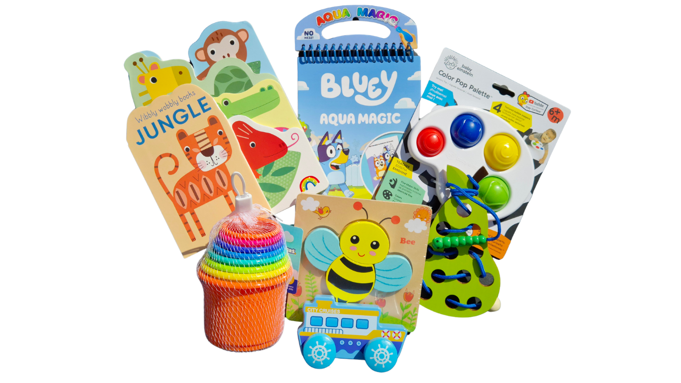 Playful Journeys Pack for girls age 1-2 with toddler-safe educational activities and early development materials